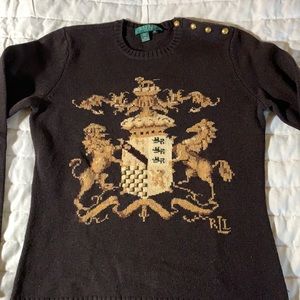 Vintage Lauren Crest Sweater. PS.